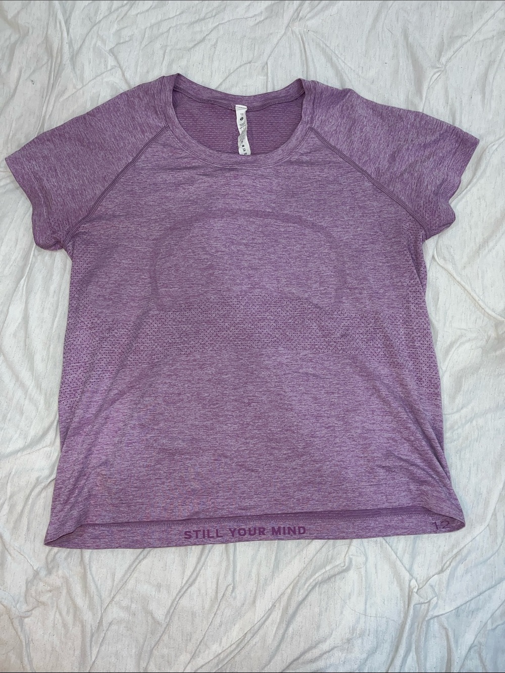NWOT Lululemon Swiftly Length Short Sleeve Top